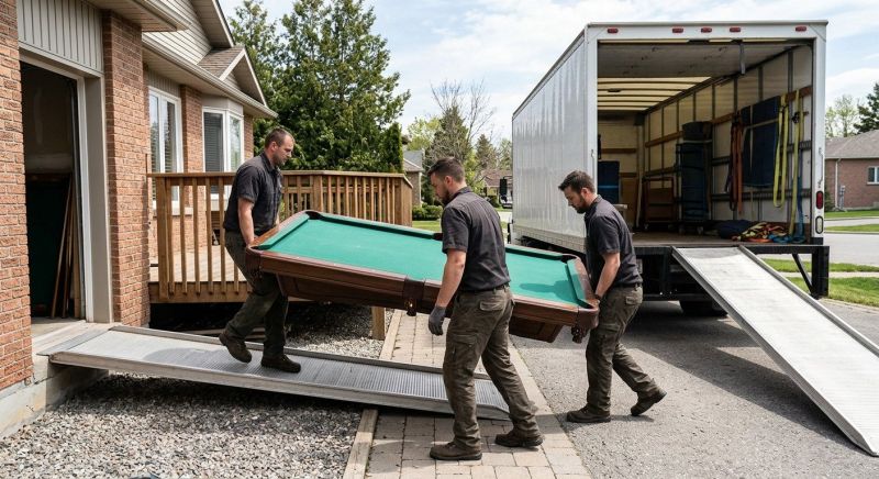 Shuffleboard Table Moving in Mooresville, NC